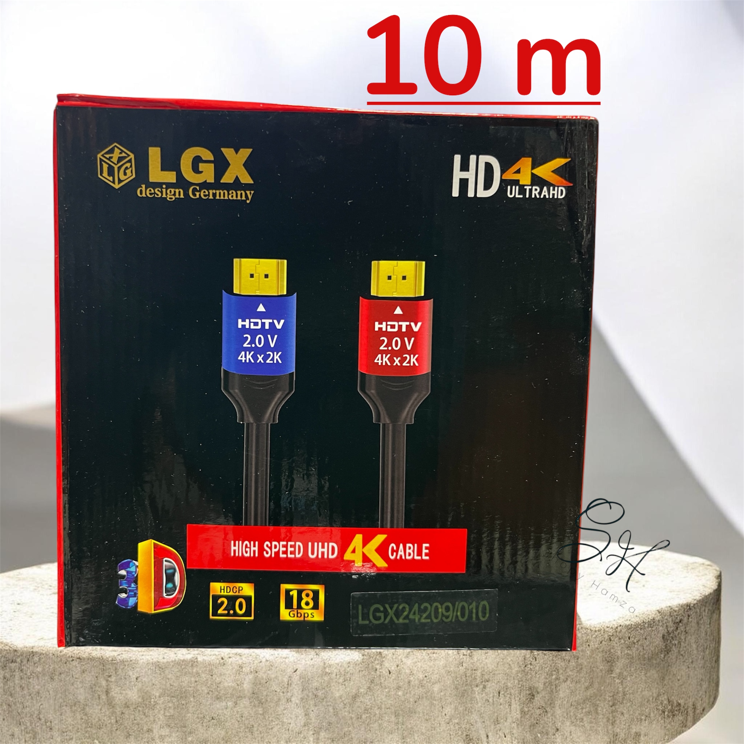 Cable HDMI 2.0 4K Ultra HD 10m